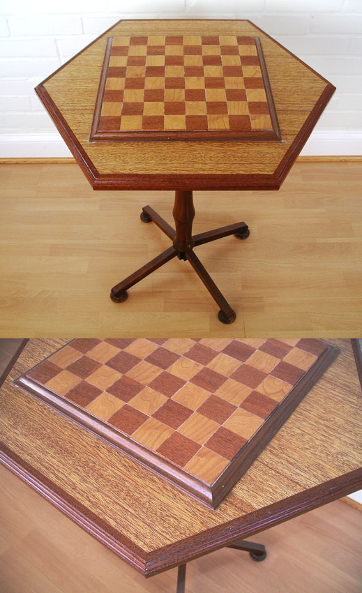 Checkerboard table